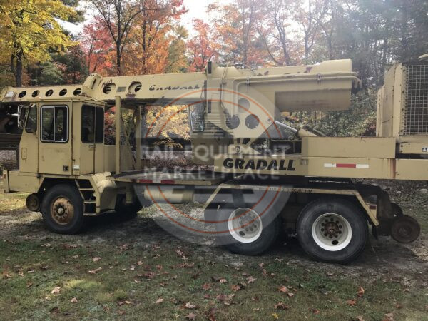 1991 Gradall G880 Hyrail Gradall G8800 Wheeled telescopic Exc REM_1545-EX