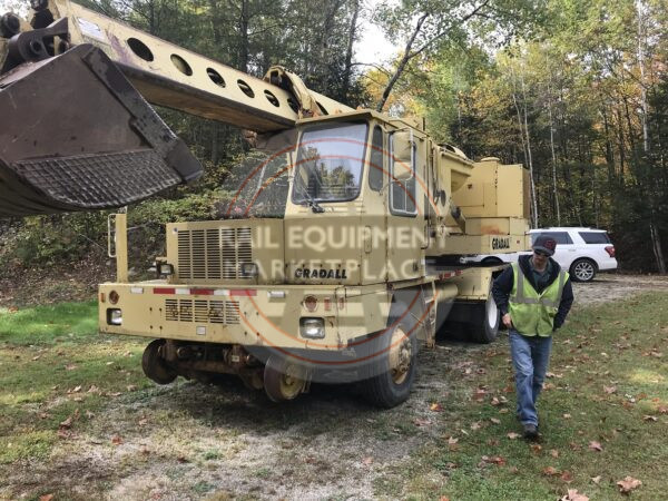 1991 Gradall G880 Hyrail Gradall G8800 Wheeled telescopic Exc REM_1545-EX - Image 2