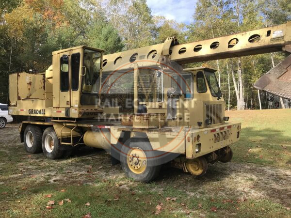 1991 Gradall G880 Hyrail Gradall G8800 Wheeled telescopic Exc REM_1545-EX - Image 3