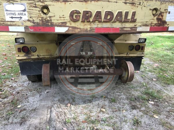 1991 Gradall G880 Hyrail Gradall G8800 Wheeled telescopic Exc REM_1545-EX - Image 7