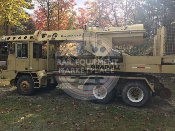 1991 Gradall G880 Hyrail Gradall G8800 Wheeled telescopic Exc REM_1545-EX - Image 8