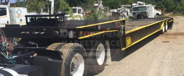 2013 Ledwell 48 Hydratail 40 Ton Cap, 48' deck, Dovetail & ramp Trailer REM_1849-TR