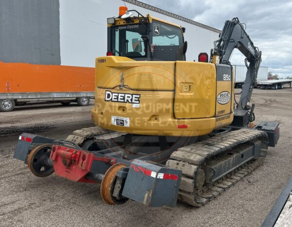2017 Deere 85G 8.5 MT Mini Ex w/RCE Hyrail & Rototilt REM_1855-EX - Image 6