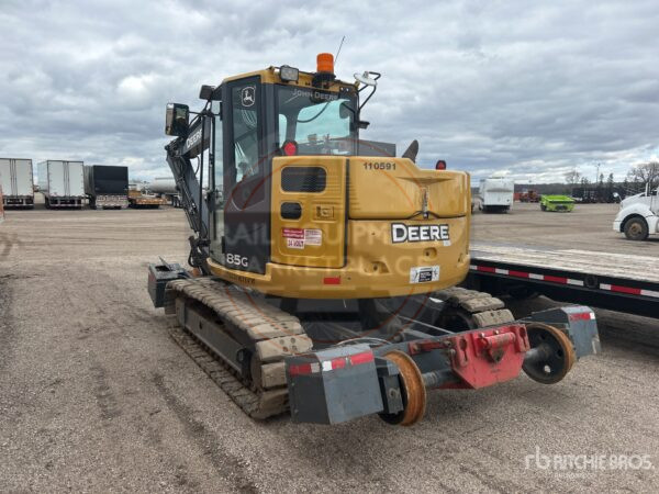 2017 Deere 85G 8.5 MT Mini Ex w/RCE Hyrail & Rototilt REM_1855-EX - Image 7