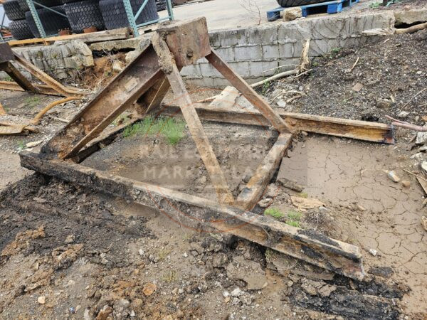 Western Cullen Hayes  WD Bump Post(s) CHOICE of (2) REM_1857-Rail