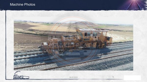 2013 Plasser & Theurer USP-2005 Plasser USP-2005 Ballast Distrubuting & Profiling REM_1865-BR - Image 5